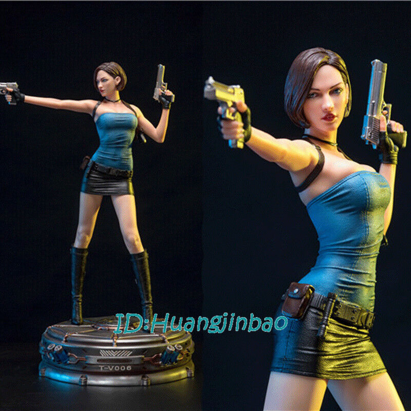 Resident Evil 5 Jill Valentine Resin Model Painted Statue 1/4 Hot Heart In  Stock