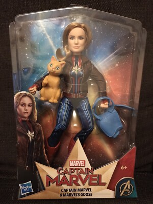 captain marvel disney store doll