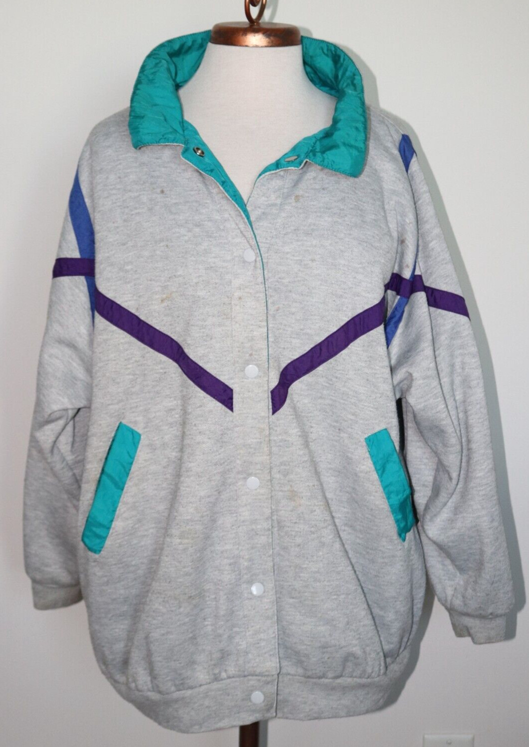 Women's Jacket Reversible Snap Front Basic Editio… - image 4