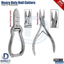 Professional Heavy Duty Finger Toe Nail Clippers Cutters For Thick Nails Trimmer