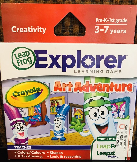 Leapfrog LeapPad Leapster GS Crayola Art Adventure NEW eBay