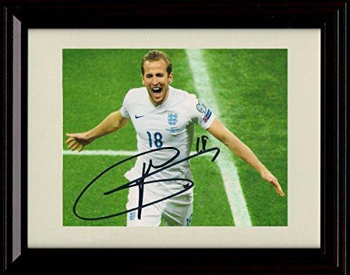 Unframed Harry Kane Autograph Promo Print - Team England