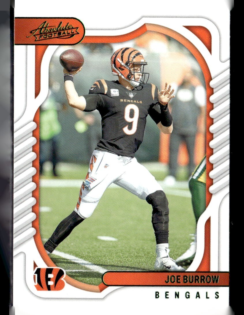 JOE BURROW 2022 ABSOLUTE GREEN PARALLEL #44 (ID N1017) | eBay
