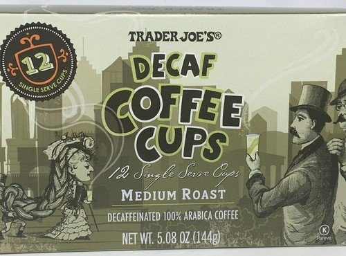 Trader Joe's Decaf Coffee Cups Medium 