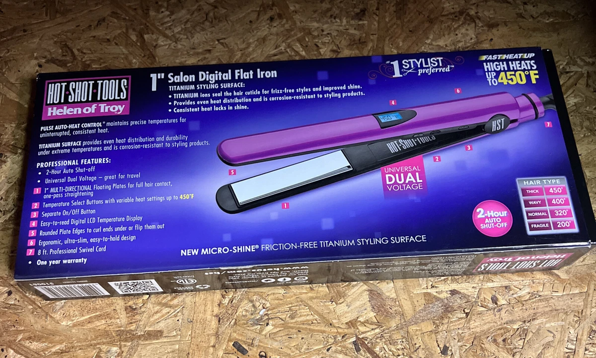 Hot shot tools hair straightener cheap