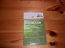 Seaguar Saltwater 9' Power Tapered Fluorocarbon Clear Leader - Size 5X - NEW 