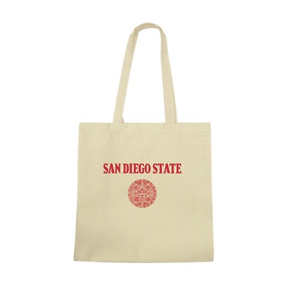San Diego State University Aztecs SDSU Institutional NCAA Team Seal Tote Bag