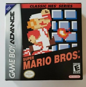Super Mario Bros. Classic NES Series ( Game Boy Advance, 2004) CIB & Casing