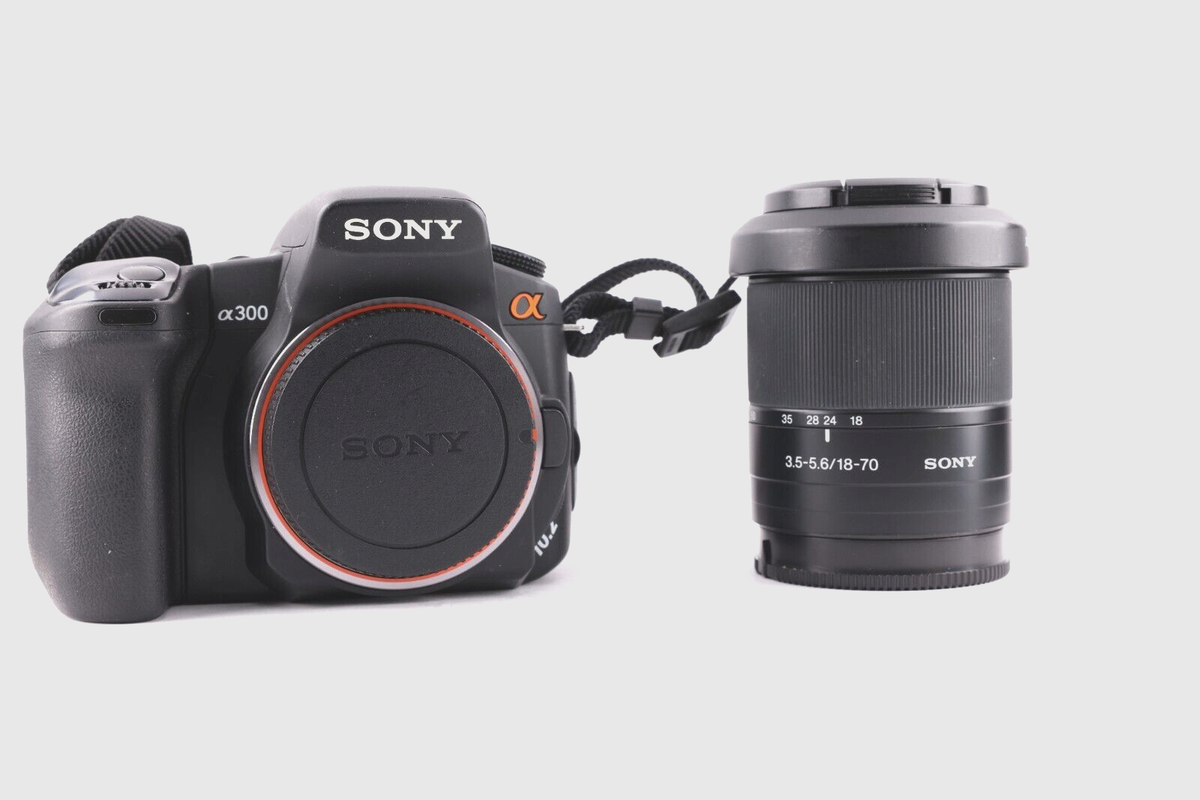 sony α300 Buy Sony Alpha a300 10.2MP Digital SLR Camera - Black (Kit w/ DT