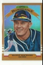 2019 Optic Baseball MANNY MACHADO Diamond Kings Orange SP Refractor 34/99