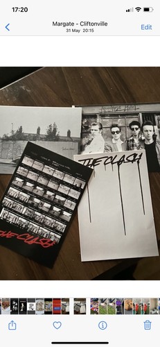 The Clash Combat Rock/The People's Hall. + Promo Poster And 4 Postcards - Picture 3 of 3