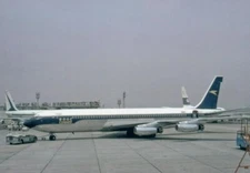 BOAC Cunard Boeing 707 G-ARRA @ Tokyo Haneda 1966 - postcard