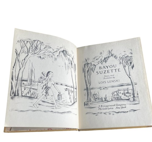 Bayou Suzette by Lois Lenski - Hardcover 1943 Sixth Impression - Imagen 3 de 6