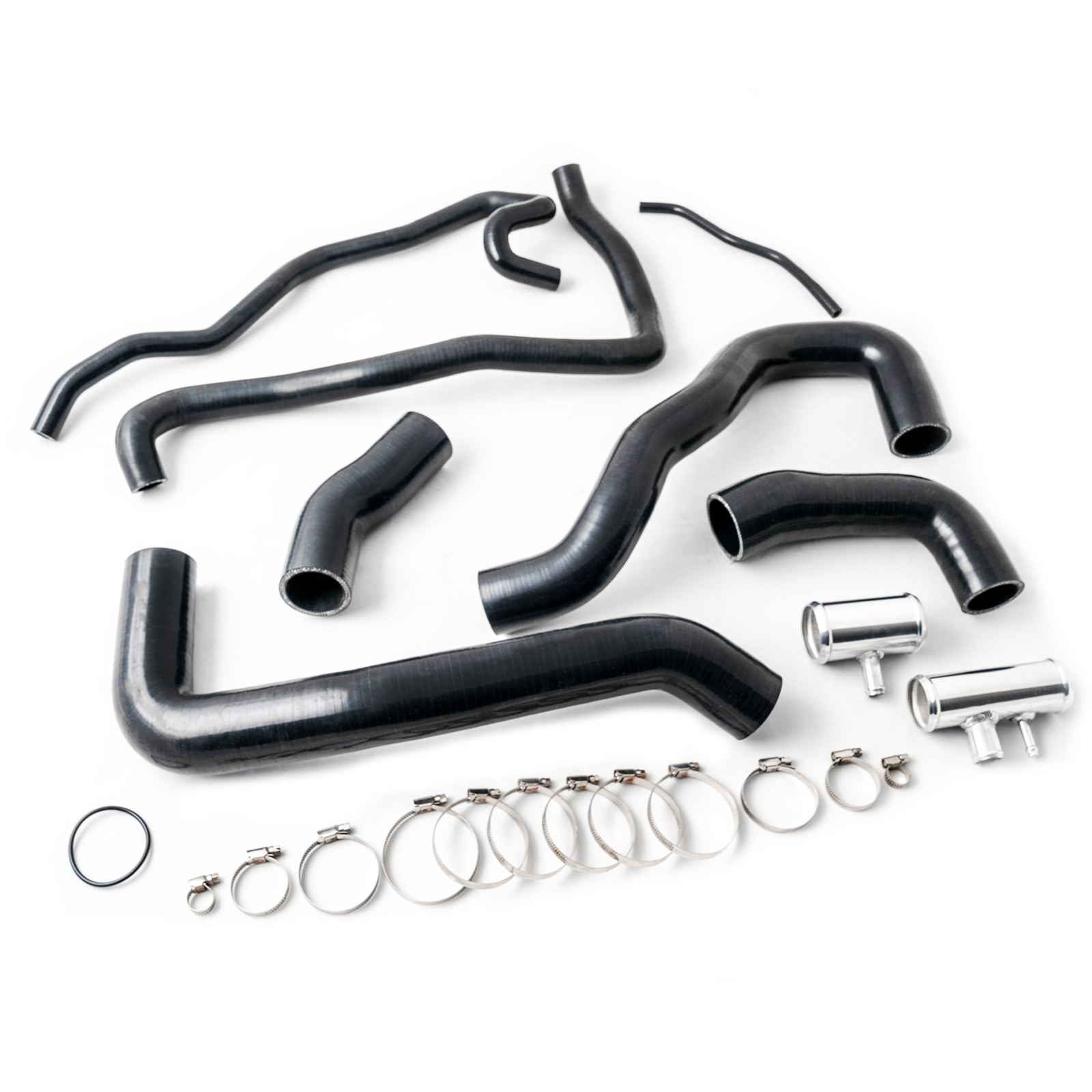 Rudys Upgraded Black Silicone Hose Kit For 2017-2019 GM 6.6L L5P Duramax