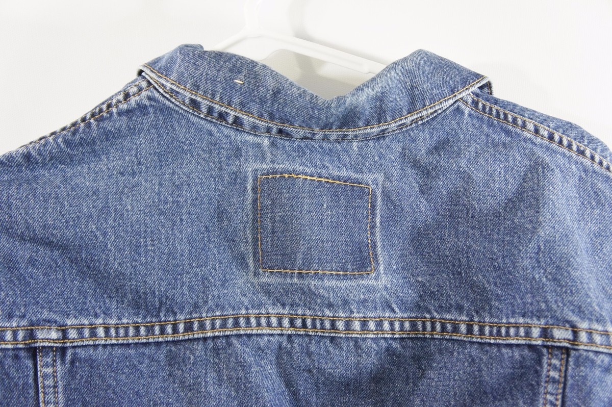 vtg USA LEVI'S 77715 4837 trucker jean jacket sz M faded vtg USA LEVI'S 77715 4837 trucker jean jacket sz M faded