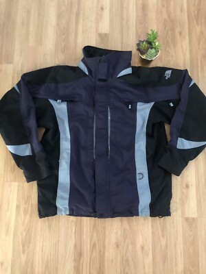 The North Face Mens Jacket L Black/Purple/Gray RN# 61661 CA