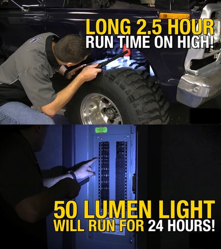 350 Lumen USB Rechargeable Work Light with Magnetic Base, COB LED Light, NextLED - Picture 4 of 7