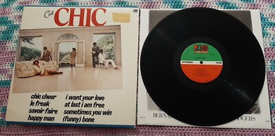 C'est Chic lp with le freak 1978 Atlantic records EXC with inner sleeve