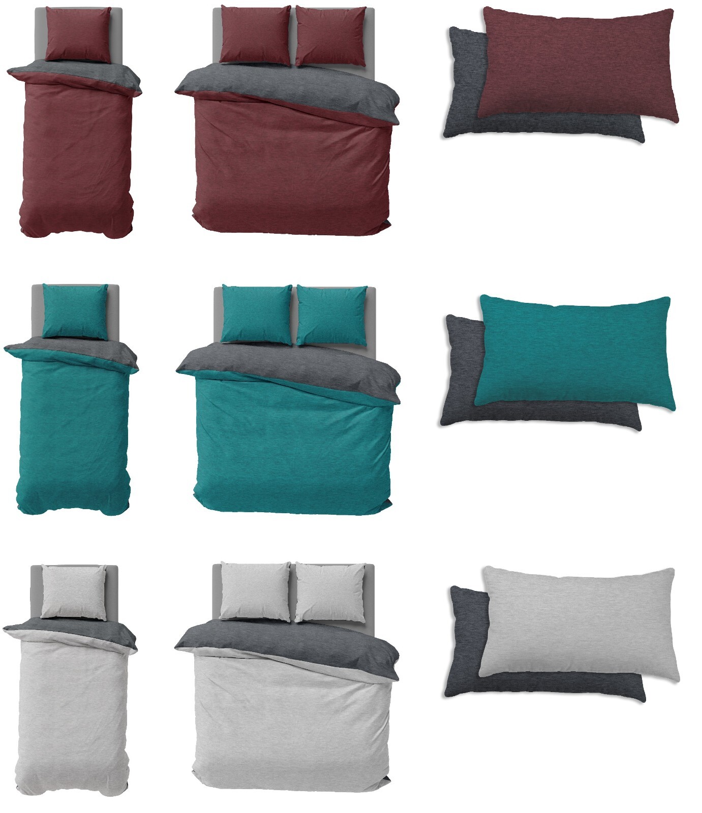 Winter Bettwäsche Biber Meliert Baumwolle Flanell Kuschelig Flauschig Warm Weich