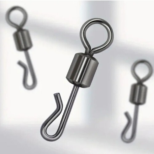 Quick Change Swivels Size 10 Strong Carp Barbel Coarse Fishing