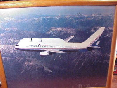 Boeing 767-200 AST N7678A Plane U.S. Army Old Framed Print | eBay
