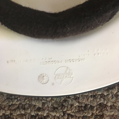 Jackson Hardhat American Eagle With Snugfit Adjustable Suspension Type 1 - Picture 6 of 8
