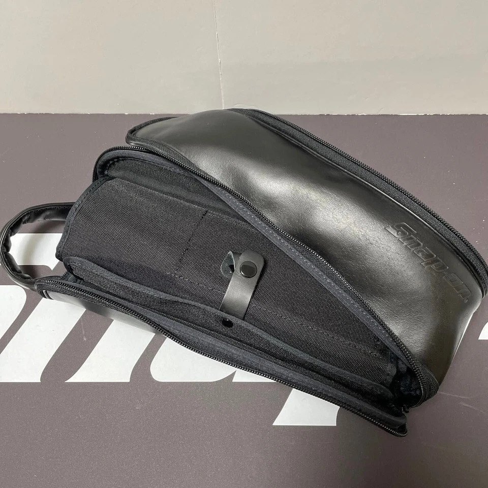 Snap-on leather tool bag black rare from JP Unused - Image 4 of 4