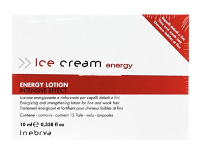 Inebrya Ice Cream Energy Lotion Intensive Effect 12x10 Ml Phials