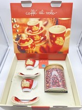 THUN  coppia tazze caffe al volo, tazzina di Natale limited edition  2004. Rara.