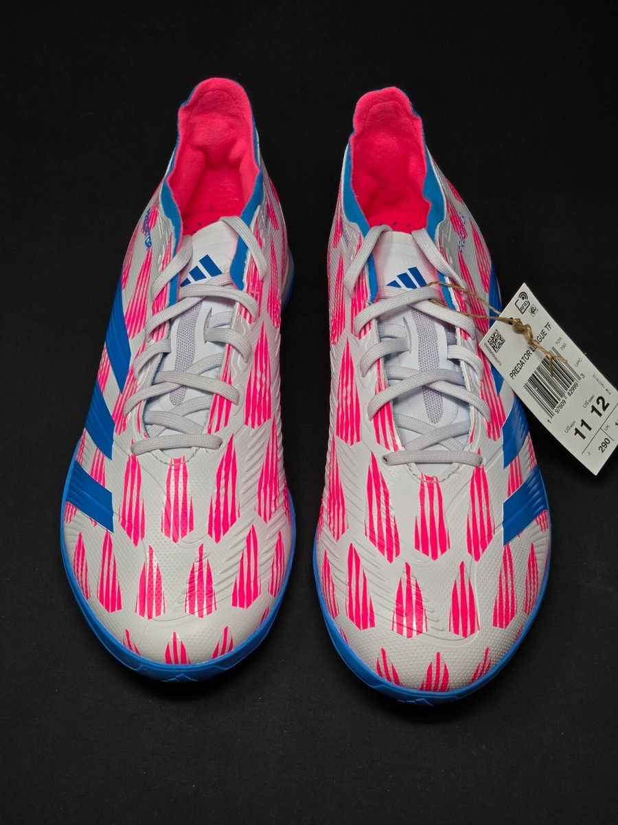 Adidas Predator League TF Men Multi Size Pink Blue White Soccer
