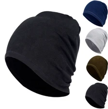 Winter Warm Fleece Beanie Windproof Skull Cap Helmet Liner Outdoor Cycling Hat