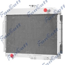 4 Row Radiator For 58-74 AMC Rebel Ambassador Gremlin Hornet Matado 6.4L 5.9L V8