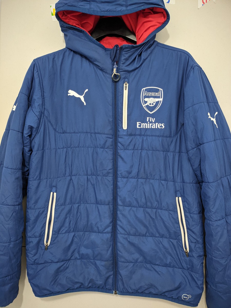 PUMA アーセナル arsenal jacket アンセムジャケット Puma AFC Anthem Soccer Replica Arsenal Jacket - Estate Blue