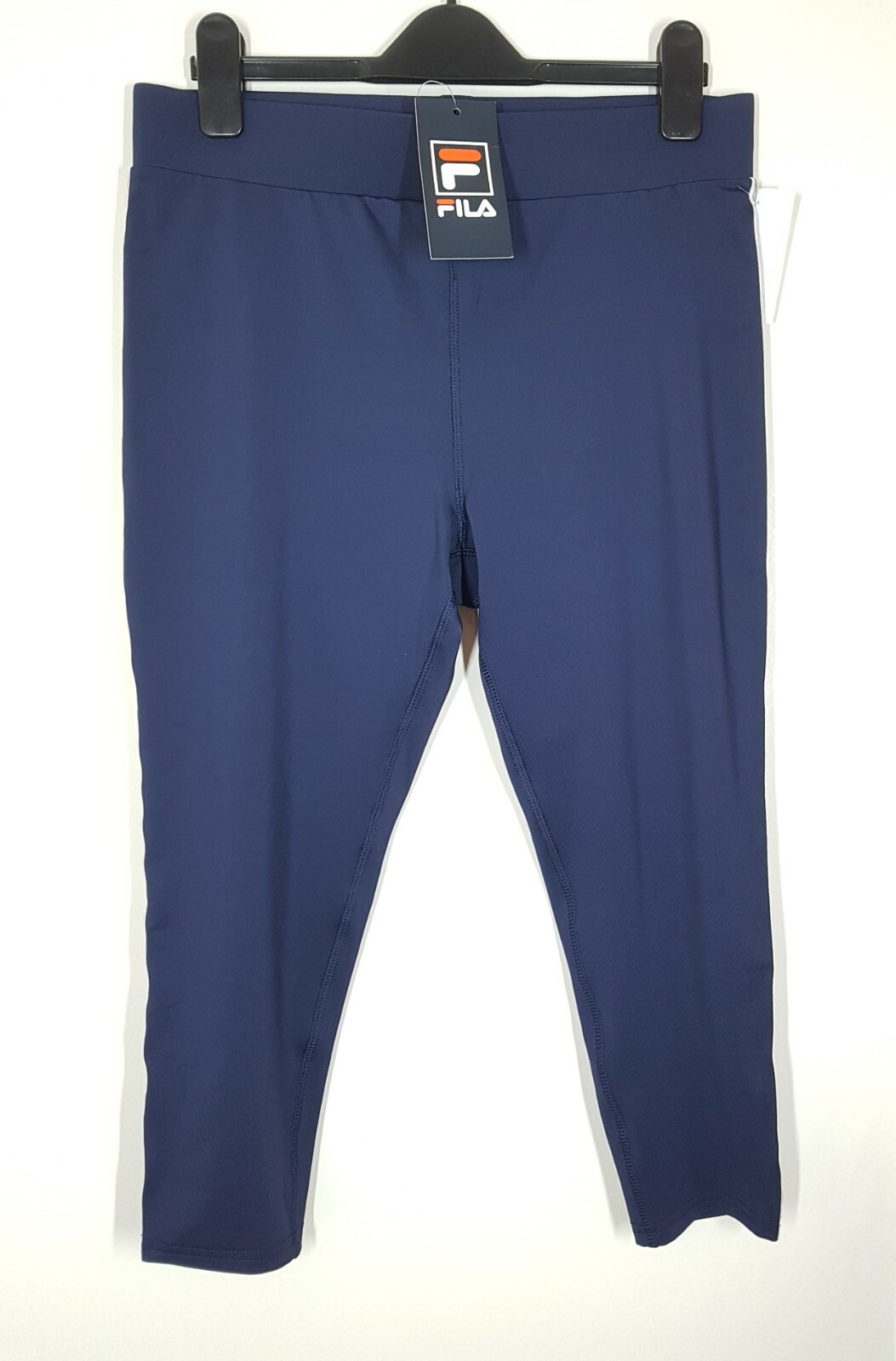 TK Maxx FILA Leggings Donna Navy Active Capri Palestra Allenamento Corsa Taglia L