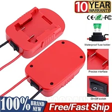 for Power Wheel Adapter DIY for Milwaukee 18V Battery for Toy with Fuse & Wire