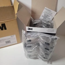 Box of 10 New 3M Z87 + D3 Clear Antifog Centurion Safety Splash Goggles No 454AF