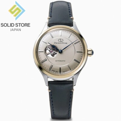 ORIENT STAR RK-ND0011N Classic Skeleton Automatic Watch Pearl Gray Dial 30.5mm