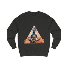 Egyptian Meditation Unisex Sweatshirt - Ancient Egypt Yoga Top, Pharaoh