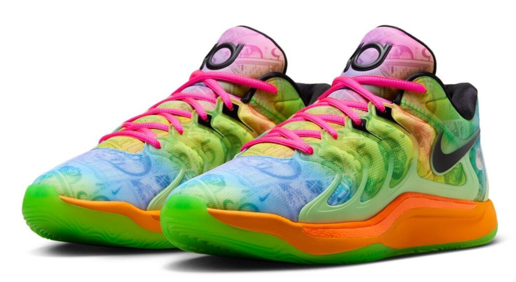 Nike KD17 'All-Star' Barely Volt/Baltic Blue HF1811-700 US Men