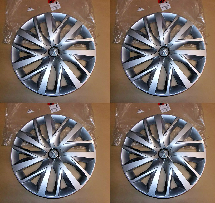 Remplacement enjoliveur 16'' Peugeot 308 II lot de 4 pour jantes abîmées