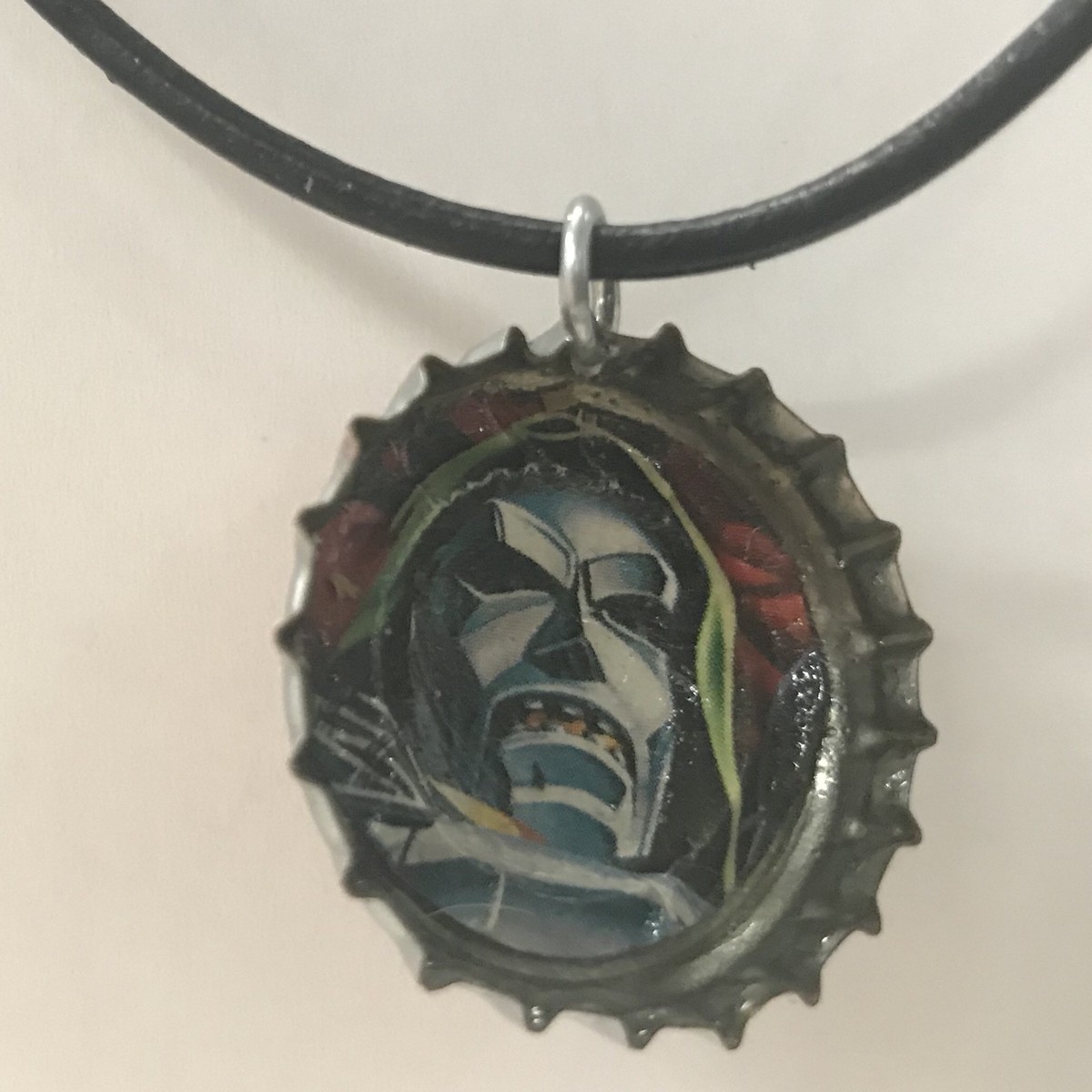 Dr Doom Bottlecap PENDANT Necklace Fantastic Four Marvel Comics X