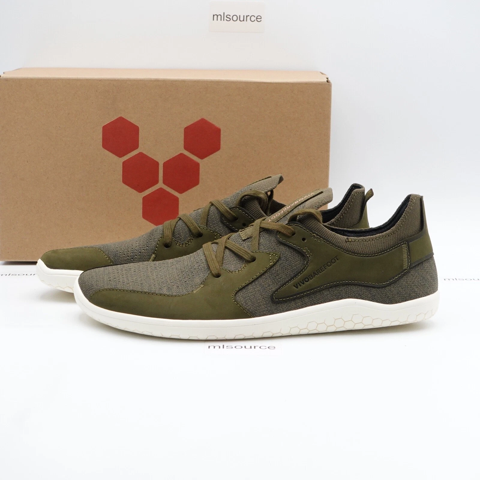Size 10 US / 43 EUR Men's Vivobarefoot Primus Asana II Leather Barefoot Shoes