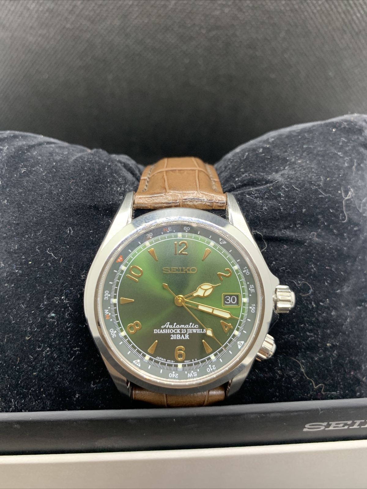Seiko Green Men's Watch - SARB017 for sale online | eBay