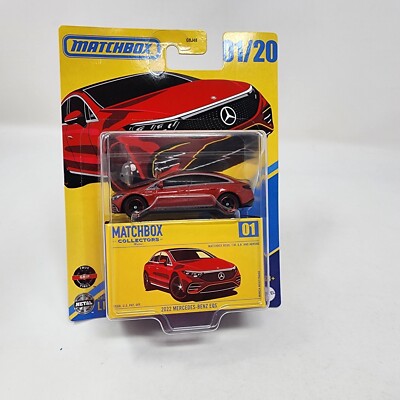 2022 Mercedes-Benz EQS #1 * 2025 Matchbox Collectors Series Case A HG46