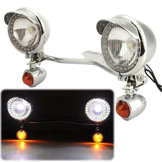 Passing Turn Signals Light Bar for Honda VTX 1300 C R S RETRO Cruiser