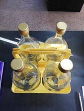 Cesto Portabottiglie 4POSTI.Con Bottiglie Da 2 Litri