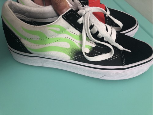 neon green vans