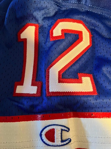 Autographed/Signed JIM KELLY Authentic Buffalo Bllls Champion Jersey JSA COA - Picture 4 of 5