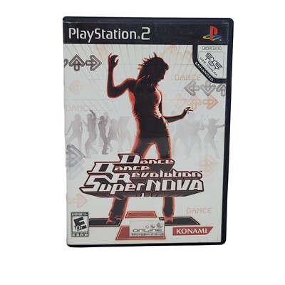 Dance Dance Revolution SuperNova (Sony PlayStation 2, 2006) Tested Complete 