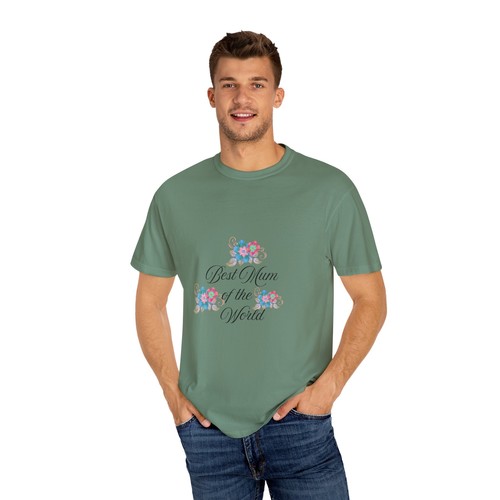 Mother's Day T-Shirt, Best Mum of the World, Gift for Mom, German Text, Unisex - Picture 85 of 197